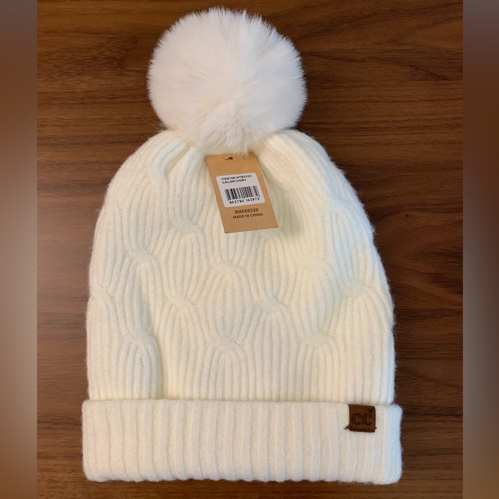 CC fleece lined beanie